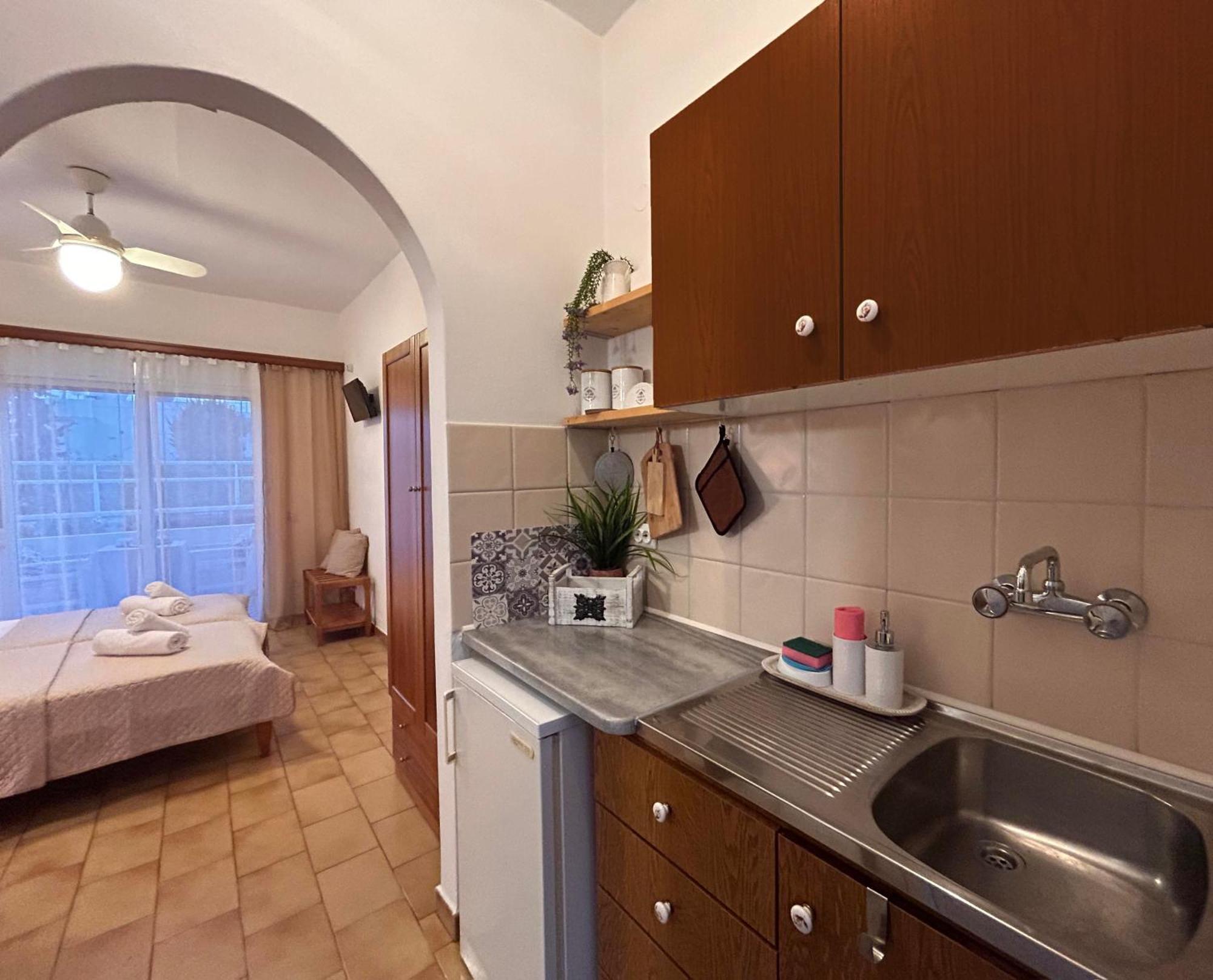 Angelos Studios 1-2 In Faliraki Rhodes-Ground Floor Экстерьер фото